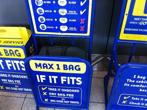 ryanair baggage fee oversized.